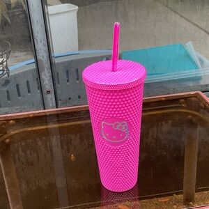 Pink Hello Kitty by Sanrio Tumbler with Straw